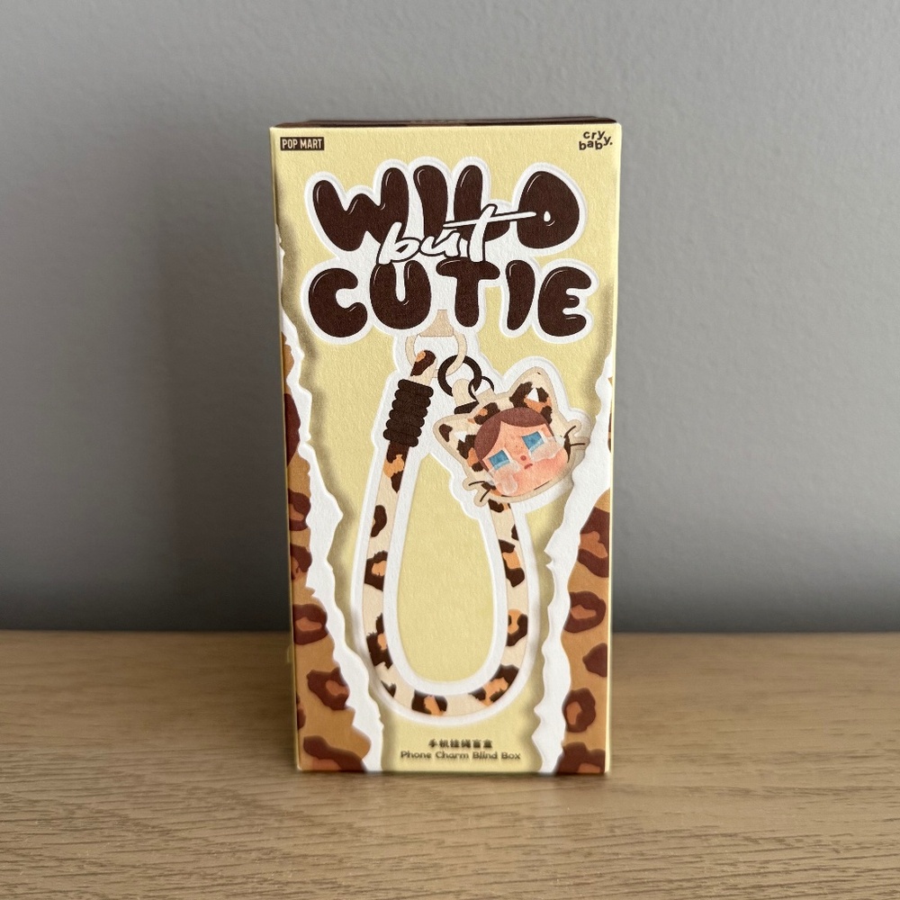 POP MART Crybaby Wild But Cutie Phone Strap UNOPENED Blind Box